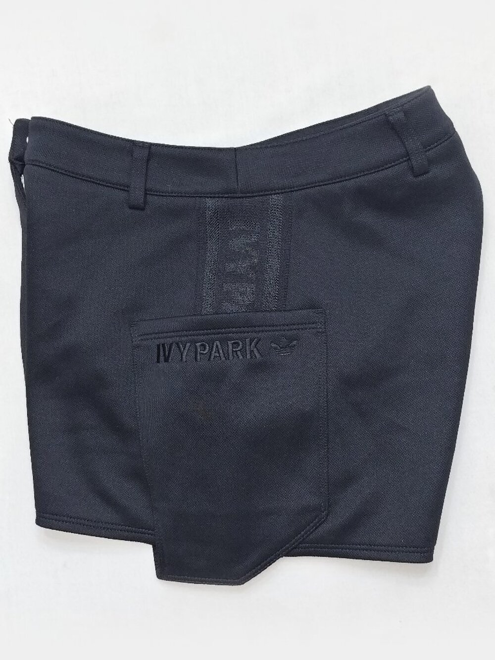 ADIDAS x Ivy Park Suit Shorts Beyonce 3 Stripes Sporty Tuxedo Pique Black Mesa S - Picture 7 of 16